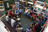 30. Jahrestagung der Integrations- und Inklusionsforschung an der Universität Bielefeld: Die Laborschule ist wie das Oberstufen-Kolleg Kooperationspartner der Tagung. In der Laborschule wird das Prinzip Inklusion bereits angewandt. Foto: Universität Bielefeld