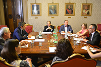Hochschulgespräche zwischen Bielefeld und Bologna: Gegründet im Jahre 1088, gilt die Alma Mater Studiorum (Universität Bologna) als die älteste Universität Europas. Foto: Universität Bologna 