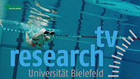 Bild: Ein neuer Beitrag von „research_tv“ stellt die Forschung zur Schwimm-Sonifikation vor. 
Foto: CITEC/Universität Bielefeld
