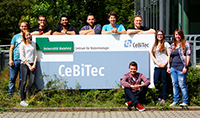 Bild: Das iGEM-Team Bielefeld-CeBiTec 2016: Judith Kampa