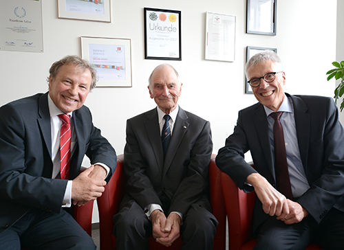 Kanzlertreffen: Hans-Jürgen Simm, Eberhard Firnhaber und Stephan Becker (v.l.)