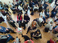 „Meet the Female Professionals!“ ist das Motto der Netzwerkveranstaltung „Karrierewege nach dem Hochschulabschluss“. Foto: Universität Bielefeld