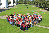 Die Organisatoren rechnen mit 130 Studierenden bei den Sommer-kursen. Nur die Hälfte findet im Studierendend-Wohnheim Platz. Foto: Universität Bielefeld