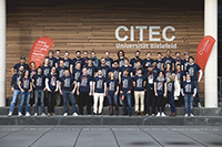 Zu den ersten Hackdays am Exzellenzcluster CITEC kamen im vergangenen Jahr 50 Teilnehmerinnen und Teilnehmer. Foto: Founders Foundation