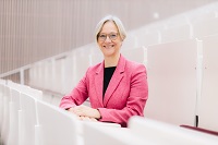 Bild: Professorin Dr. Angelika Epple ist als neue Rektorin der Universität im Amt.