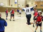 Bild: Buz 217/2004 - Deutsche Hochschulmeisterschaften im Handball 
Herrenteam schaffte den Hattrick