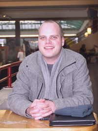 Bild: Buz 219/2005 - Internationale Studierende / Audun Rømke aus Norwegen studiert Computerlinguistik in Bielefeld.