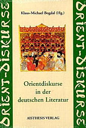 Bild: Buchcover "Orientdiskurse in der deutschen Literatur"