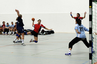 Bild: Zwischenrunde der Deutschen Hochschumeisterschaften im Handball in Bielefeld
