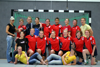 Bild: Das Handballteam qualifizierte sich für das Finale der Deutschen Hochschulmeisterschaften