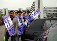 Fabio Magnifico, Anne Dadischeck, Matthias Sentker, Jan und Jörg Heeren(v.l.) 