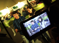 Bild: Ab sofort produzieren Bielefelder Studierende auch für den neuen “TV Lernsender NRW”