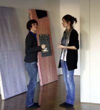 Proben zu „The Rose Tattoo“: Jan Seidensticker und Miranda Pellicciotta