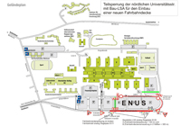 Plan Campus Bielefeld