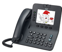 Bild: VoIP-Telefone mit Videofunktion 