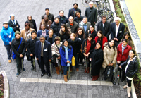 Bild: Forscherinnen und Forscher aus aller Welt tauschen sich in einer dreiwöchigen Winter School zu Gewalt im „globalen Süden“ aus. Foto: Universität Bielefeld