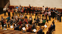 Bild: Das Universitätsorchester präsentiert das Weihnachtsoratorium in zwei Konzerten.
Foto: Joachim Müller

