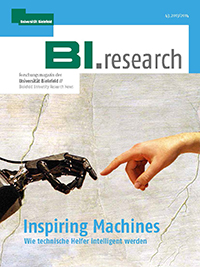 Bild: In der neuen Ausgabe von BI.research geht es um intelligente Maschinen.