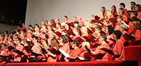 „Water Music“ im Schwimmbad: der Universitätschor