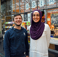 Ricardo Bergmann und Feride Celik