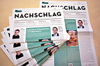Bild: Die neue Zeitung für die Absolventinnen und Absolventen der Universität soll Erinnerungen an die die Unizeit wecken. Foto: Universität Bielefeld