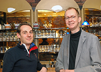 Bild: Sebastian Loth (l.) und Jan de Ruiter zeigen in ihrer Studie