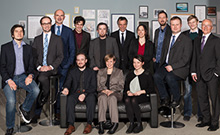 Bild: Die Dissertationspreisträger 2015. 