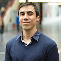 Bild: Dr. Santiago Gabriel Calise ist Forscher des Conicet (Bundesforschungsgesellschaft) in Argentinien. Foto: Universität Bielefeld