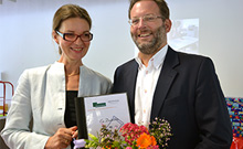 Bild: Prof. Dr. Gisela Lück und Christoph Harras-Wolff