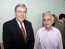 Bild: Prof. Dr. Werner Glastetter (li.) und Prof. Dr. Peter Naeve (r.)