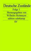 Bild: Buch Heitmeyer Deutsche Zustände