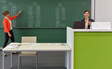Bild: Lehrende im Hörsaal