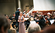 Bild: Das Universitätsorchester unter der Leitung von Dr. Michael Hoyer führt die Oper „La Traviata“ im Audimax auf.