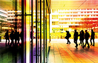 Bild: Fremd an der Uni? Lesung und Diskussion. Foto: Universität Bielefeld