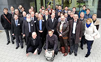 Bild: Am neuen SFB-TRR beteiligte Wissenschaftlerinnen und Wissenschaftler aus Bielefeld