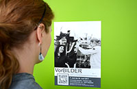 Bild: Die Ausstellung VorBILDER wird am 7. Juni in der Halle der Universität Bielefeld eröffnet. 