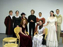 Bild: Probe der English Drama Group zu Oscar Wildes "The Importance of Being Earnest".