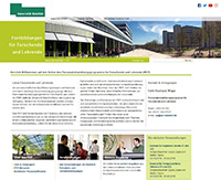 Bild: Neues Portal des Personalentwicklungsprogramms ist online.