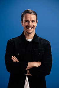 Bild: Der DJ und Musikproduzent Alle Farben.
Foto: M. J. Schöler