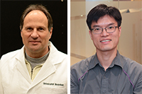 Bild: Der Physiker Prof. Dr. Thomas Huser (li.) und der Informatiker Prof. Dr. Kenneth K.Y. Wong leiteten das Projekt