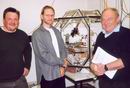 Bild: Hielt die 2. Klaus Immelmann-Vorlesung zur Verhaltensforschung: Eberhard Gwinner (r.)
