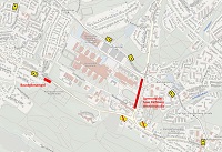 Bild: Einschränkungen im Straßenverkehr auf Voltmannstraße und Wertherstraße
