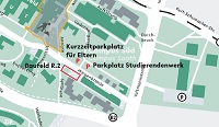 Parkplatzsperrung an der Morgenbreede