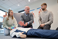 Der Studiengang Medizin bereitet auf komplexe Anforderungen ärztlichen Arbeitens in allen Fachrichtungen vor.Foto: Universität Bielefeld/O. Krato