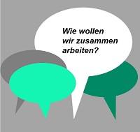 Rund 200 Teilnehmer*innen aus Technik, Verwaltung und Unterstützungsbereichen erarbeiteten im Rahmen eines digitalen „Town Hall Meetings“  die Grundlagen eines Leitbildes der Zusammenarbeit an der Universität Bielefeld. 