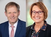 Bild: Professorin Dr. Birgit Lütje-Klose und Professor Dr. Reinhold Decker 