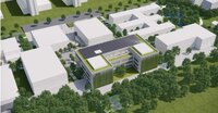 Bild: Die Rückseite des R.5 wird begrünt. 