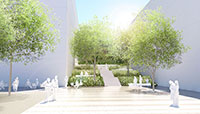 Visualisierung “Große Treppe“, Landschaftsarchitekturbüro WES
