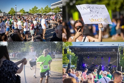 Es war ein Fest der Begegnung und des gemeinsamen Miteinanders – das Beschäftigtenfest 2022 für alle Beschäftigten aus Wissenschaft, Technik und Verwaltung. Besonderes Highlight: Das Finnbahn-Revival.