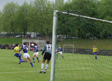 Bild: Herren-Fußball: Vorrunde zur Deutschen Hochschulmeisterschaft. Bielefeld gegen Köln 